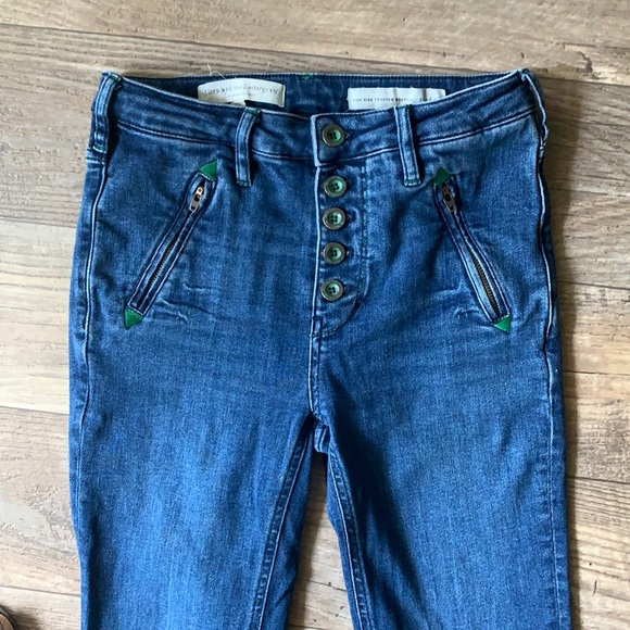 Anthropologie Pilcro High Rise Trouser Jeans - Picture 3 of 9